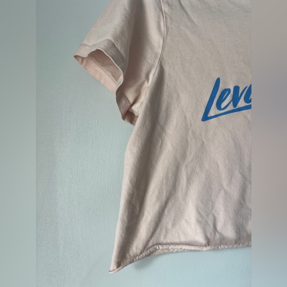 Levi Strauss & Co. Cropped Top in Light Pink, Size Small - Picture 4 of 4